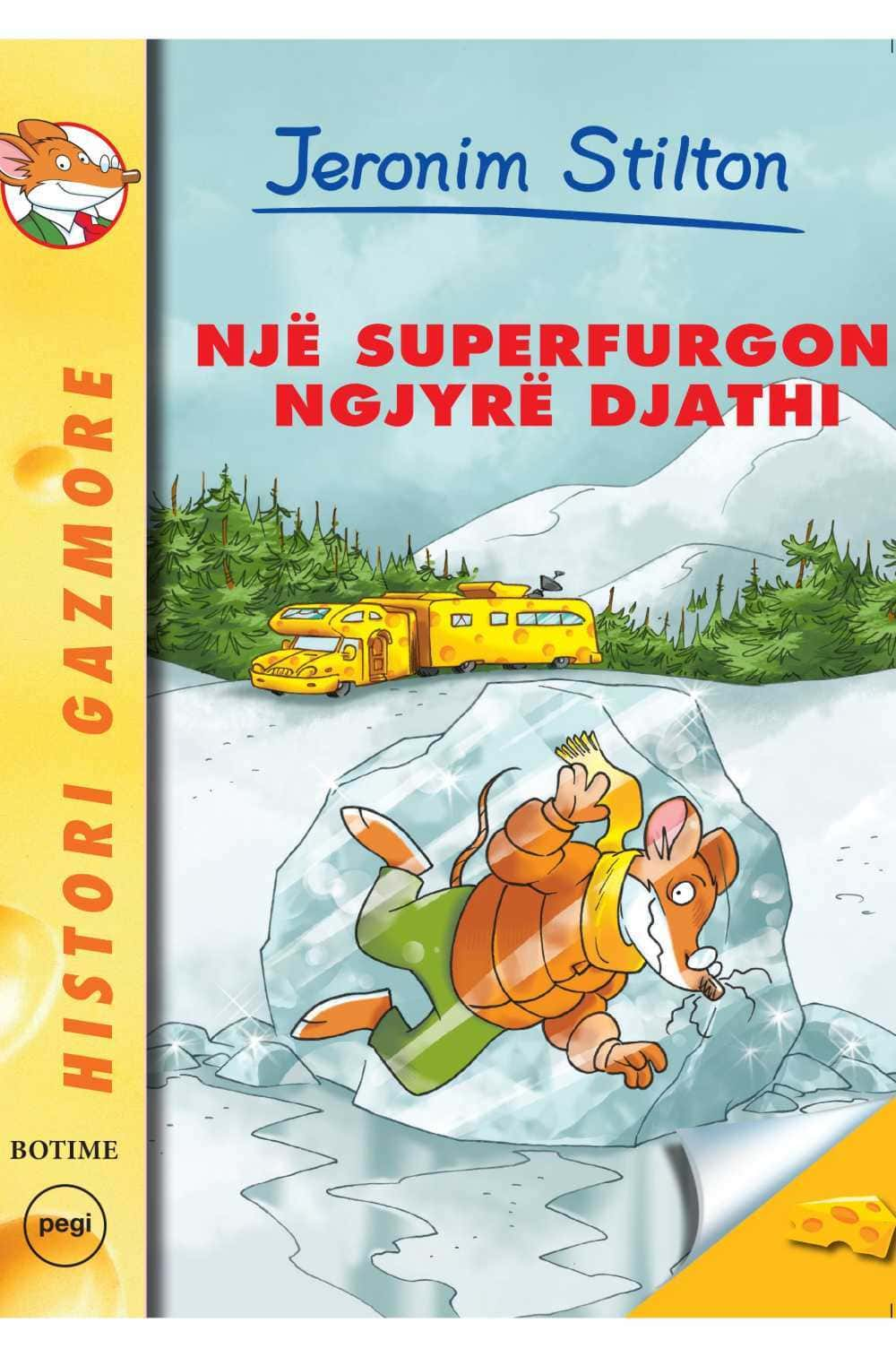 Një superfugon ngjyrë djathi